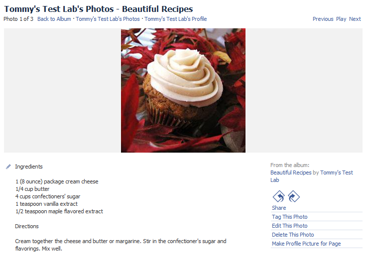Interesting uses for images on Facebook